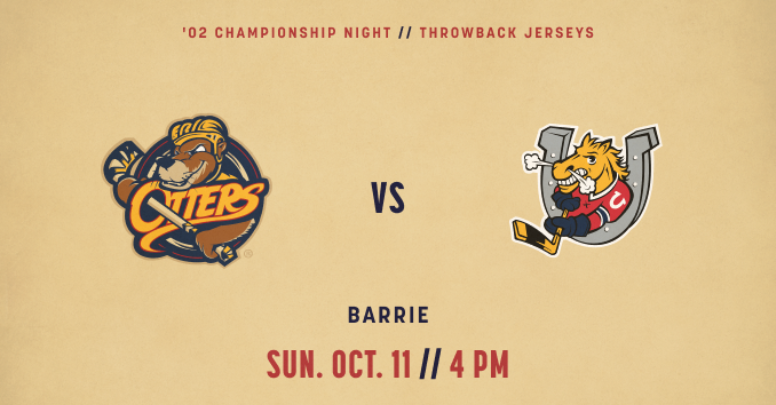 Erie Otters vs. Barrie Colts