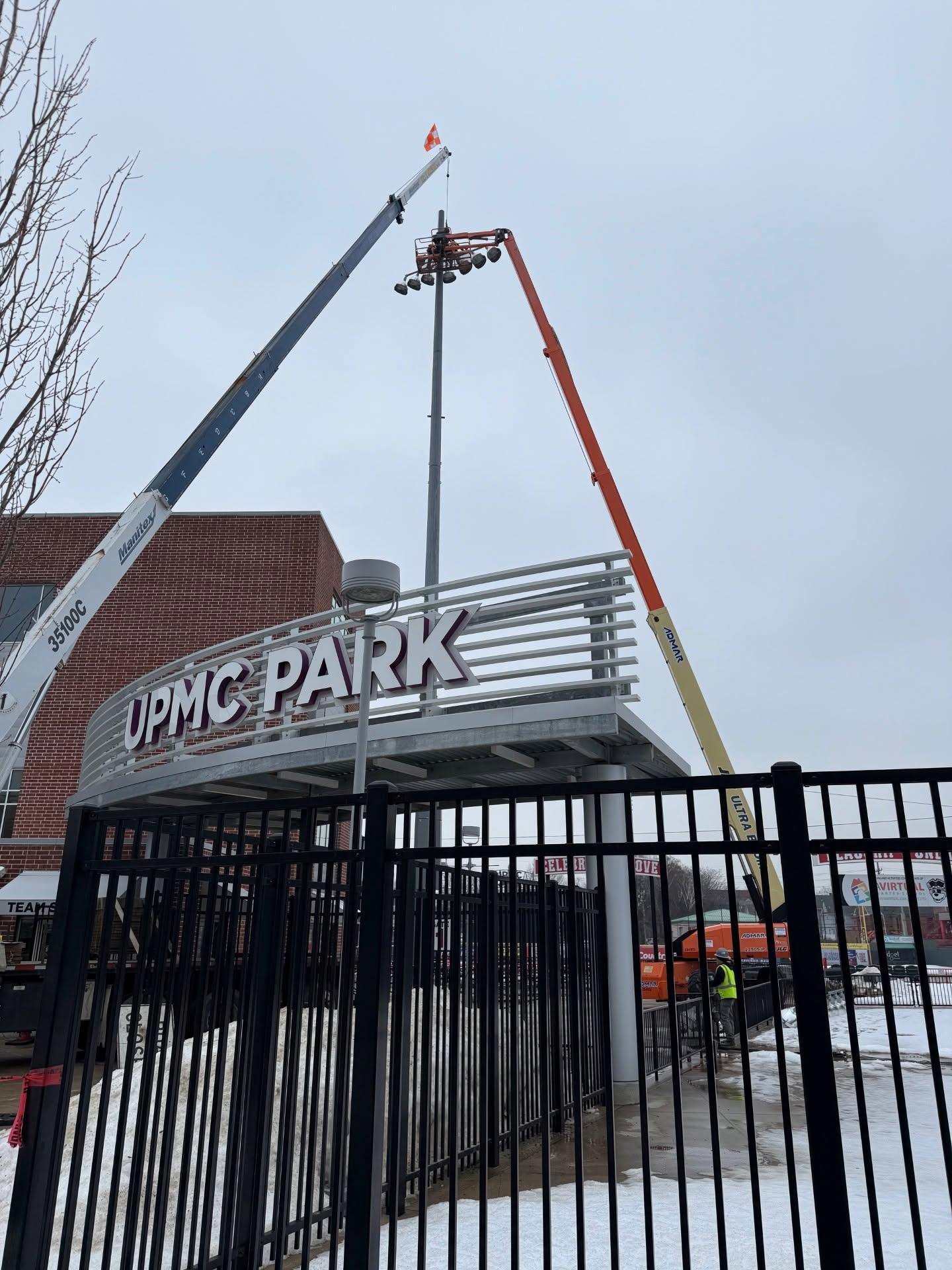 More Info for LED lighting system installed at UPMC Park 